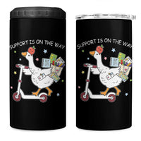 Special Education SPED Teacher Goose Scooter 4 in 1 Can Cooler Tumbler Support Is On The Way