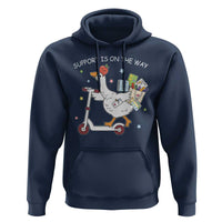 Special Education SPED Teacher Goose Scooter Hoodie Support Is On The Way