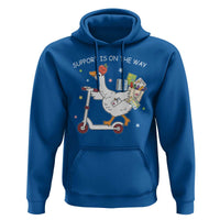 Special Education SPED Teacher Goose Scooter Hoodie Support Is On The Way