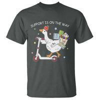 Special Education SPED Teacher Goose Scooter T Shirt Support Is On The Way