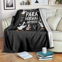 Silly Goose Para Normal Activities Throw Blanket Funny SPED Teachers Aide Para Normal Activities