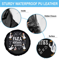 Silly Goose Para Normal Activities Spare Tire Cover Funny SPED Teachers Aide Para Normal Activities
