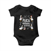 Silly Goose Para Normal Activities Baby Onesie Funny SPED Teachers Aide Para Normal Activities