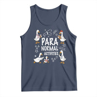 Silly Goose Para Normal Activities Tank Top Funny SPED Teachers Aide Para Normal Activities