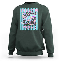 Funny Dinosaur First Day of School Pre-k Kindergarten Sweatshirt I'm Ready To Pre K