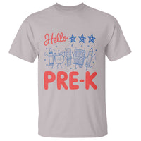First Day of Pre-K Boys Girls Toddler Preschool Patriotic US T Shirt