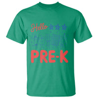 First Day of Pre-K Boys Girls Toddler Preschool Patriotic US T Shirt