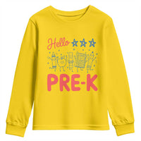 First Day of Pre-K Boys Girls Toddler Preschool Patriotic US Youth Sweatshirt