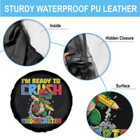 I'm Ready to Crush Pre-K Back to School T-Rex Dinosaur Spare Tire Cover