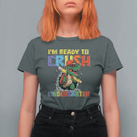I'm Ready to Crush Pre-K Back to School T-Rex Dinosaur T Shirt For Women