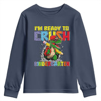 I'm Ready to Crush Pre-K Back to School T-Rex Dinosaur Youth Sweatshirt