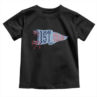 1st Grade Teacher Pennant US Flag Back to School Toddler T Shirt