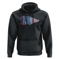 Pre-K Teacher Pennant US Flag Back to School Hoodie