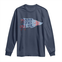 Pre-K Teacher Pennant US Flag Back to School Long Sleeve Shirt