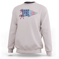 Pre-K Teacher Pennant US Flag Back to School Sweatshirt