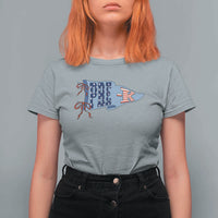 Pre-K Teacher Pennant US Flag Back to School T Shirt For Women