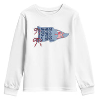 Pre-K Teacher Pennant US Flag Back to School Youth Sweatshirt