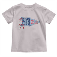 5th Grade Teacher Pennant US Flag Back to School Toddler T Shirt