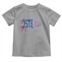 5th Grade Teacher Pennant US Flag Back to School Toddler T Shirt