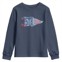 5th Grade Teacher Pennant US Flag Back to School Youth Sweatshirt