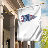 4th Grade Teacher Pennant US Flag Back to School Garden Flag