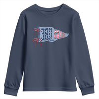3rd Grade Teacher Pennant US Flag Back to School Youth Sweatshirt