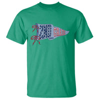 2nd Grade Teacher Pennant US Flag Back to School T Shirt