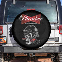 Plumber Plumbing Skull Spare Tire Cover King Of Trades - Wonder Print Shop