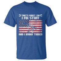 Patriotic Mechanic American Flag Car Repairman T Shirt - Wonder Print Shop