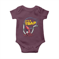 Funny Plumbing Plumber Baby Onesie It Is A Trap - Wonder Print Shop