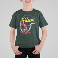 Funny Plumbing Plumber T Shirt For Kid It Is A Trap - Wonder Print Shop