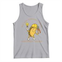 Funny Electrician Tank Top This Electrician Will Work For Tacos - Wonder Print Shop