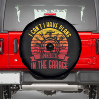 Funny Car Mechanic Spare Tire Cover I Cant I Have Plans In The Garage - Wonder Print Shop