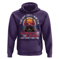 Funny Car Mechanic Hoodie Yes Officer I Saw The Speed Limit I Just Did Not See You - Wonder Print Shop