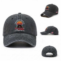 Funny Car Mechanic Washed Cotton Baseball Cap Yes Officer I Saw The Speed Limit I Just Did Not See You