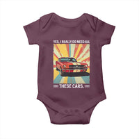 Funny Garage Mechanic Baby Onesie Yes I Really Do Need All These Cars - Wonder Print Shop
