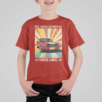 Funny Garage Mechanic T Shirt For Kid Yes I Really Do Need All These Cars - Wonder Print Shop