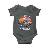 Funny Car Enthusiast Baby Onesie Just One More Car I Promise - Wonder Print Shop