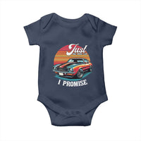 Funny Car Enthusiast Baby Onesie Just One More Car I Promise - Wonder Print Shop