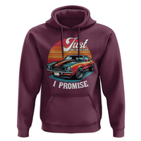 Funny Car Enthusiast Hoodie Just One More Car I Promise - Wonder Print Shop