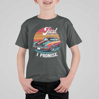 Funny Car Enthusiast T Shirt For Kid Just One More Car I Promise - Wonder Print Shop