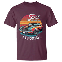 Funny Car Enthusiast T Shirt Just One More Car I Promise - Wonder Print Shop