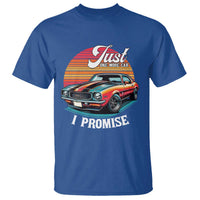 Funny Car Enthusiast T Shirt Just One More Car I Promise - Wonder Print Shop