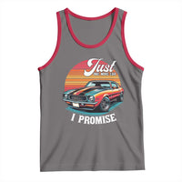 Funny Car Enthusiast Tank Top Just One More Car I Promise - Wonder Print Shop