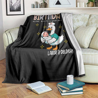 Labor And Delivery Nurse Throw Blanket Birthdays Are Our Specialty - Wonder Print Shop