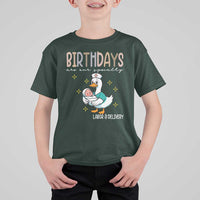Labor And Delivery Nurse T Shirt For Kid Birthdays Are Our Specialty - Wonder Print Shop