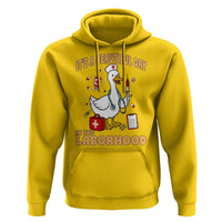 Goose ER Nurse Hoodie It Is A Beautiful Day In The Laborhood - Wonder Print Shop