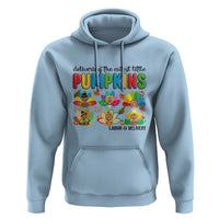 Thanksgiving Labor And Delivery Nurse Hoodie Cutest Turkeys - Wonder Print Shop