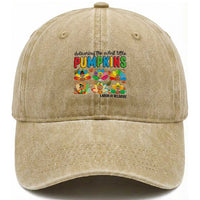 Thanksgiving Labor And Delivery Nurse Washed Cotton Baseball Cap Cutest Turkeys