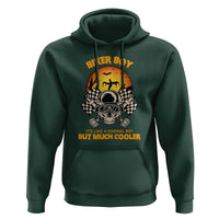 Funny Skull Motocycle Halloween Biker Son Hoodie Biker Boy It's Like A Normal Boy But Much Cooler - Wonder Print Shop